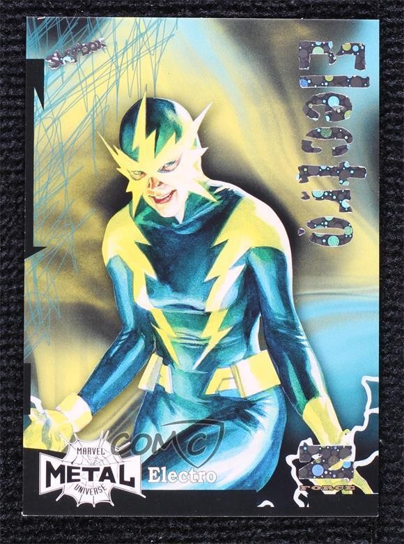 2022 Marvel Metal Universe Spider-Man Z-Force Spectacular Rave 8/25 Electro 2qf