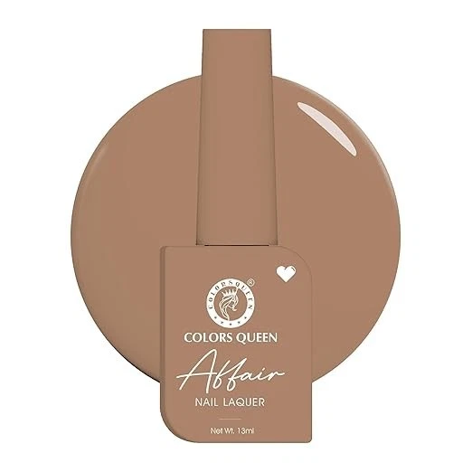 Colors Queen Affair Nail Polish - 38 - Nutty Nest, 13ml | Rich Pigmentation, Qui