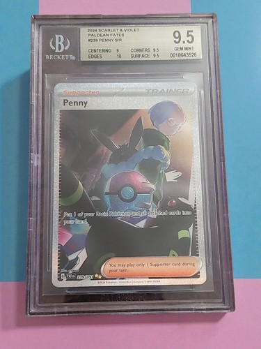 Penny graded BGS 9 for sale on eBay