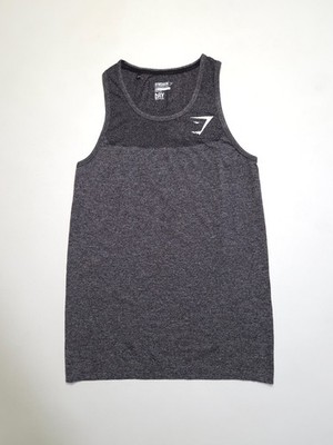 Gymshark OG phantom seamless tank top men's Worn By David Laid
