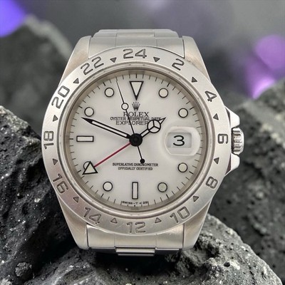 Rolex Explorer 16570 Polar - very Nice Condition - 16570 - Watch Only