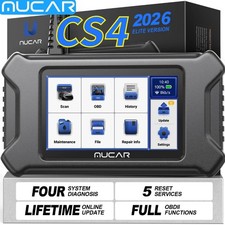 Used Mucar Cs4 Auto Obd2 Scanner Transmission Engine Car Diagnostic Scanner