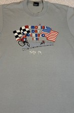 1991 Memorial Day Classic York Pa Dirt Bike Race USA Made Single Stitch Tee L