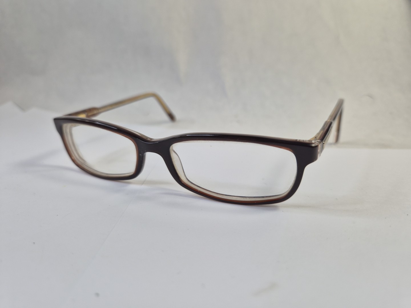 Burberry Eyeglass Frames Brown Rectangular Glasse… - image 2