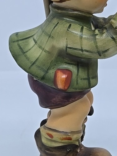 Vintage Hummel "Good Hunting!" #808 Hum 307 TMK-7 Goebel Figurine Boy & Bunny - Picture 15 of 23