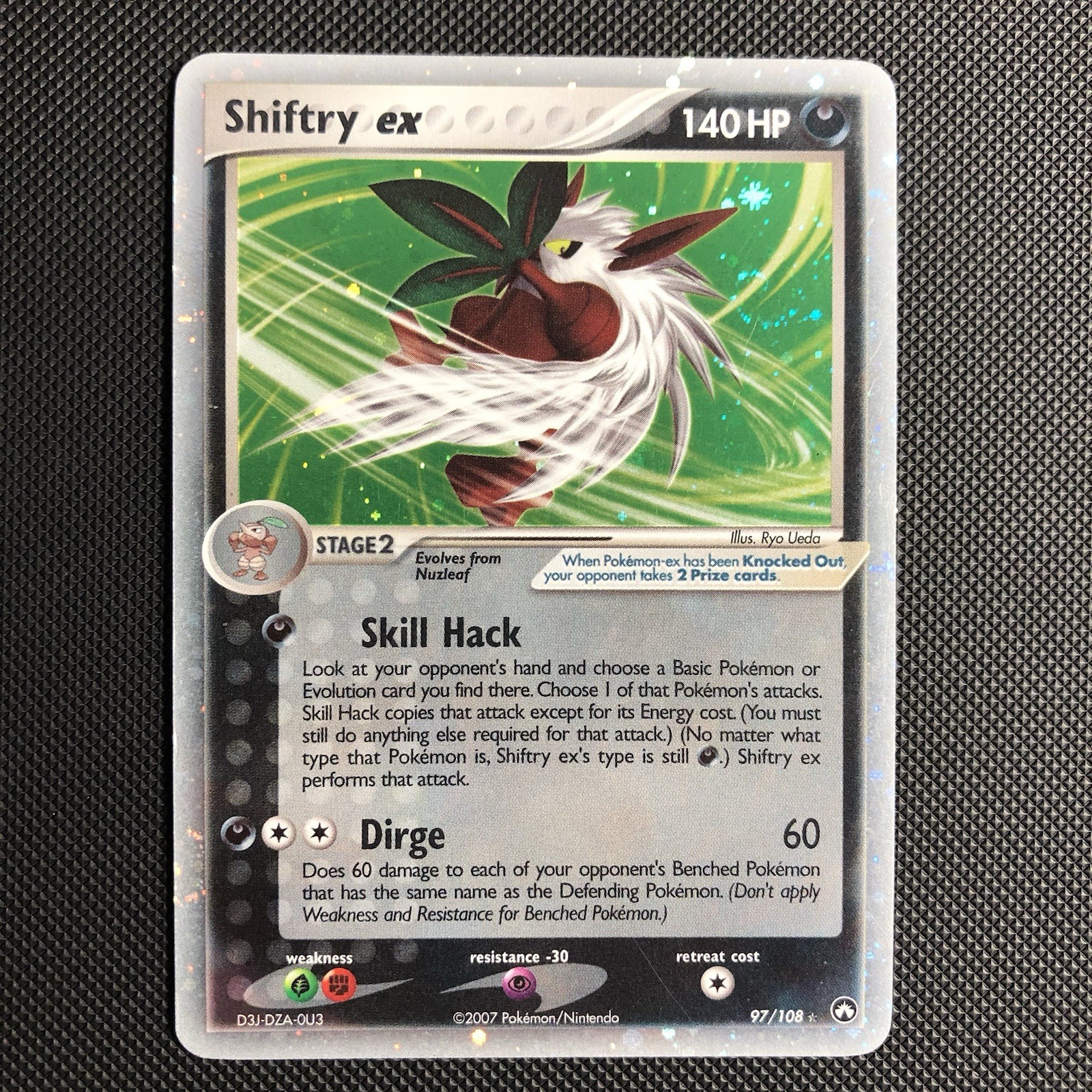 Pokemon TCG - Shiftry ex 97/108 LP [MULTI-SWIRL💫] Holo Power Keepers