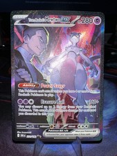 NMTeam Rocket's Mewtwo ex SIR 231/182 Sv10: Destined Rivals Holo (vedi foto)