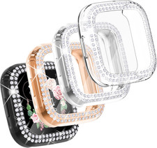 4 Pack Compatible with Fitbit Versa 2 Screen Protector Case, Soft TPU Full Pr...