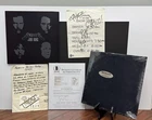Metallica Black Album 1st US Press Sealed + Signed Itinerary  Vinyl/Records