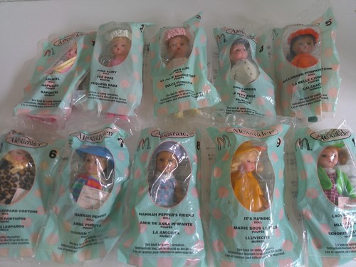 Bambole nuove sigillate McDonalds 1-10 2003