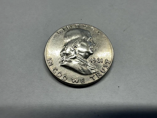 1961 Franklin Half Dollar 90% Silver
