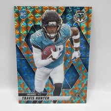 2025 Panini Mosaic Football #301 RC Travis Hunter Tessellation Mosaic /15