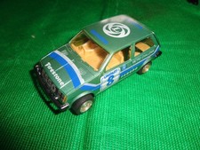SCALEXTRIC C324 MG METRO FIRESTONE #8 METALLIC GREEN IN GOOD CONDITION