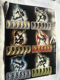 LEGO BIONICLE: Rahkshi Lerahk (8589) & Kurahk (8588) & Panrahk (8587) LOT of 3