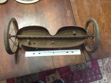 Antique Child's Tricycle back end and wheels