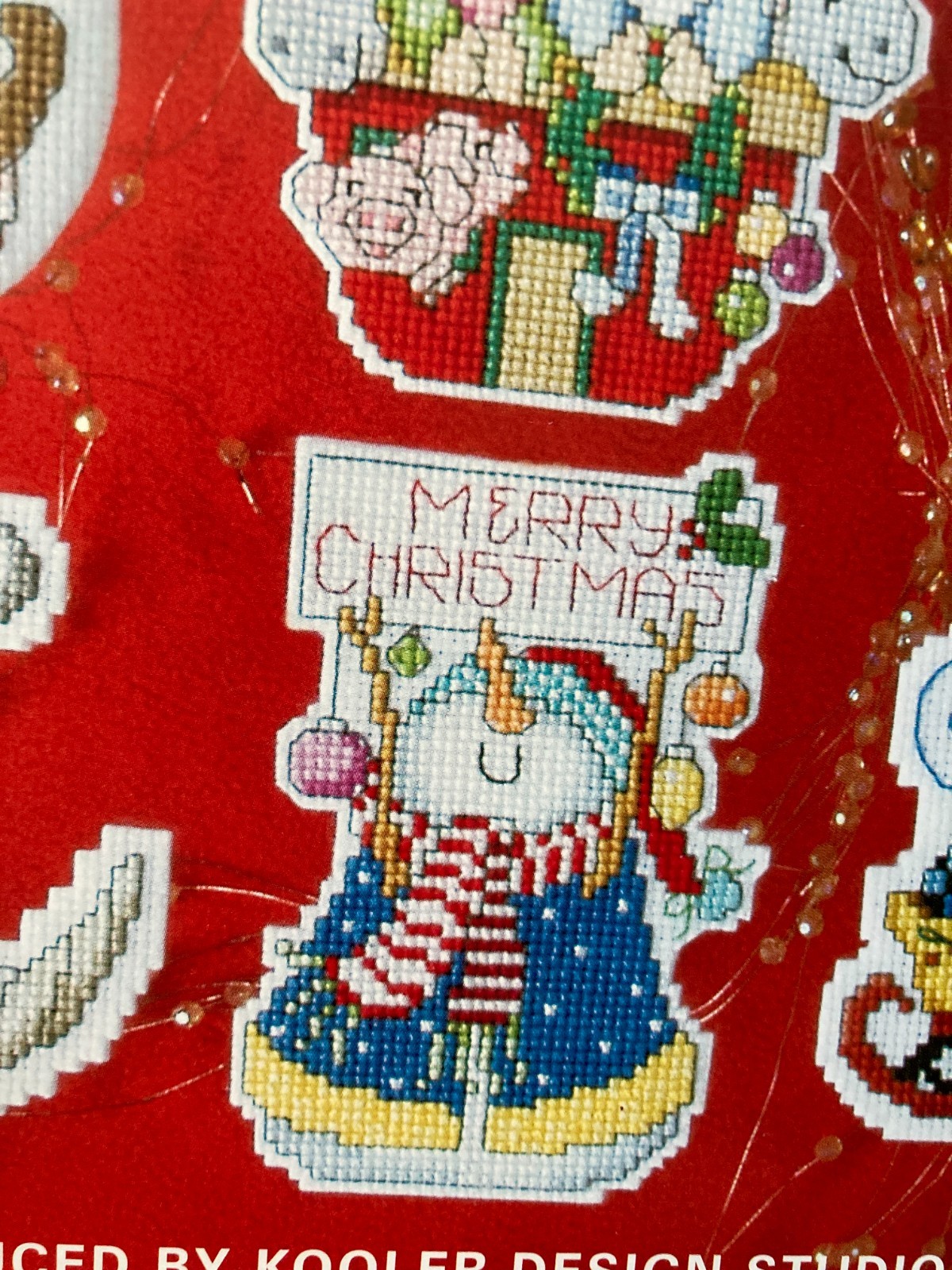 Leisure Arts Leaflet #3428 Cross Stitch Ornaments 78 Designs Christmas VTG 2003