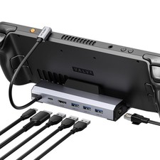 JSAUX Upgraded Docking Station 4K 120Hz for Steam Deck OLED/ROG Ally X/Legion Go