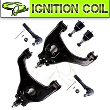 Front Lower Control Arm & Ball Joint Tie Rod End For Silverado GMC Sierra 1500