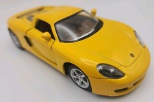 Kinsmart Porsche Carrera GT Diecast Toy Car 1:36 yellow pull back KT5081
