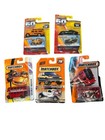 5 Mixed Matchbox Cars Lot Double Decker Land Rover Ford Bus Jaguar