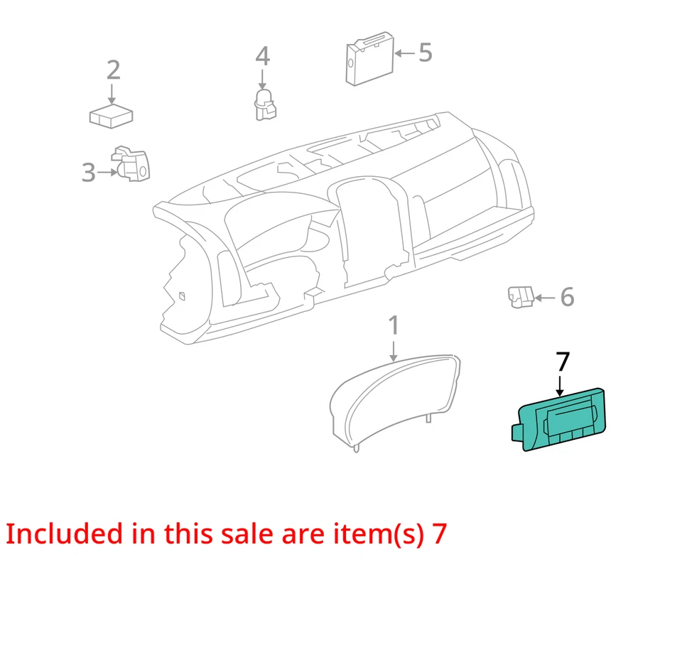 CADILLAC SRX CONTROL 2005-2006 25770602 - NUEVO OEM Foto 3 de 4