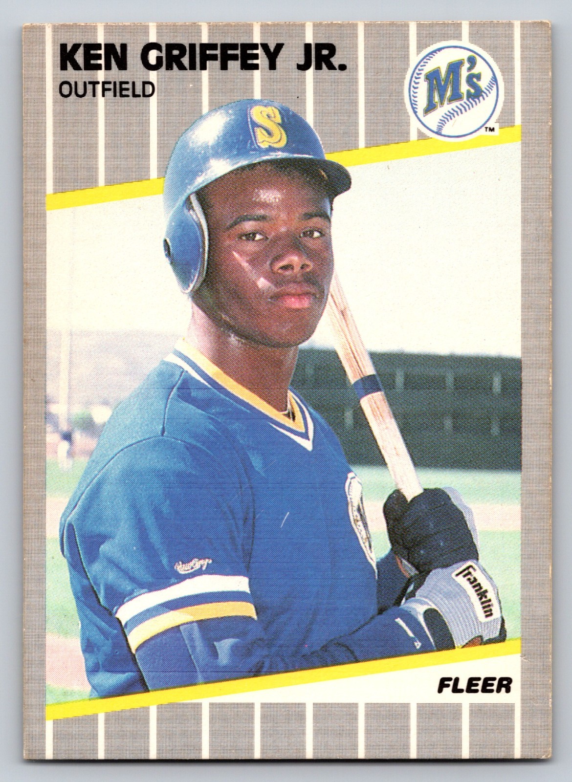 1989 Fleer - #548 Ken Griffey Jr | Seattle Mariners VG