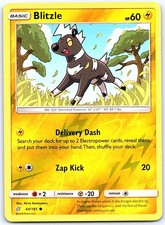 Blitzle 44/181 Common Team Up Pokemon Reverse Holo Near Mint