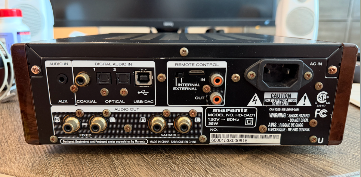 Marantz HD-DAC1 Headphone Amplifier with DAC Mode 699927131357| eBay
