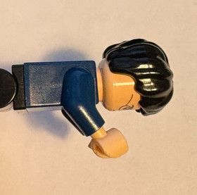 Harry Potter, Dark Blue Open Jacket, 10217 4840 hp087 LEGO&reg; Minifigure Figure