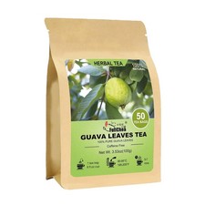 Delightful Guava Leaves Tea Bags 50 Count - Naturally Calming  Rich