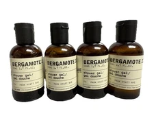 4 PACK Le Labo BERGAMOTE 22 Shower Gel Body Wash 1.7oz each Travel Size