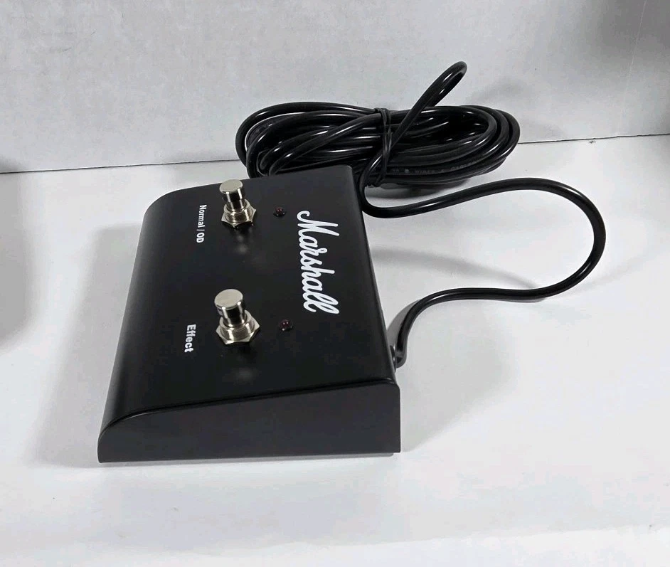 Interruptor de pie de dos botones con LED Marshall Amplification PEDL-90009 Foto 2 de 4