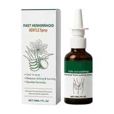 Fast Hemorrhoid Gentle Spray Anti Itch Perianal Care Herbal Anal Care Skin Spray