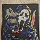 Scream Ghostface WOVEN PATCH [Mask Gen 1 2 Action Figure Funko Shirt Blu Ray DVD — photo 4