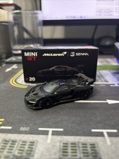 Mini GT McLaren Senna Black No. 20