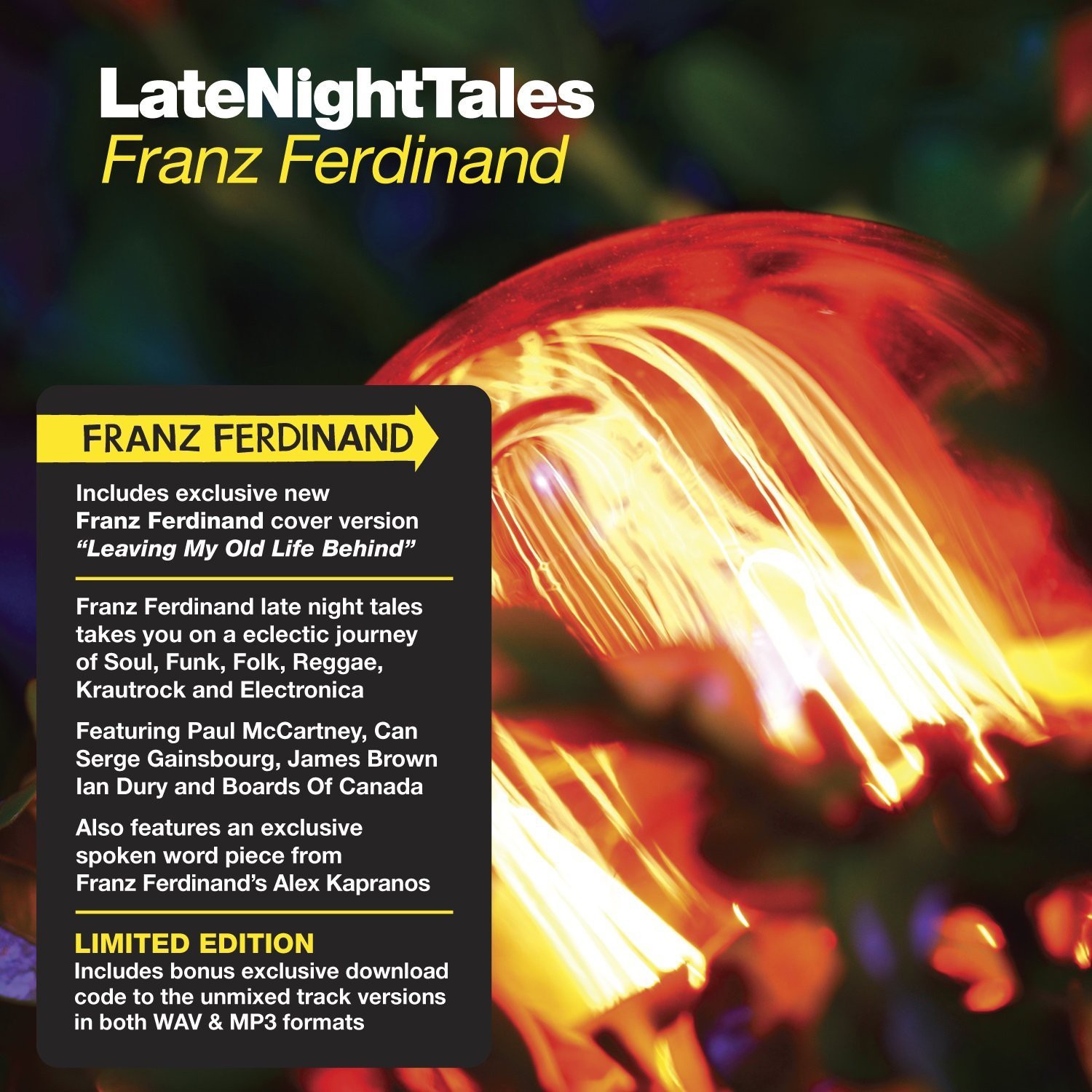 Various Artists Late Night Tales: Franz Ferdinand (CD) Album
