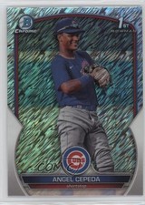 2023 Bowman Chrome Prospects Shimmer Refractor Angel Cepeda #BCP-205 1j91