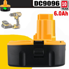 Li-ion 6.0Ah 18V for DeWalt 18V 18 Volt XRP Battery DC9096 DC9098 DC9099 DW9095
