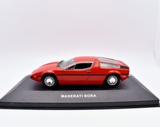 Minichamps Maserati Bora Diecast Car Model 1:43 Red Road Static