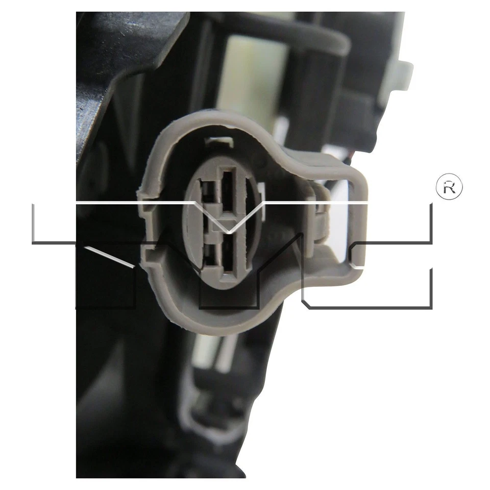 Conjunto de ventilador condensador y radiador doble TYC 623380 para Toyota Highlander 14-19 Foto 3 de 4