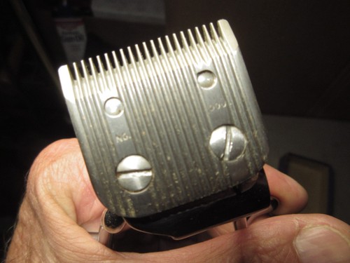 Vintage BARBER tool HAIR CLIPPERS ALLOVER MFG. Racine Wis. ACE Jr. NO. 000 - Picture 10 of 16