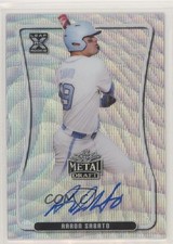 2020 Leaf Metal Draft Silver Wave Aaron Sabato #BA-AS1 Auto 0q1p