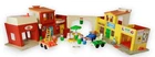 Vintage 1973 Fisher-Price Little People Play Family Village Main Street Town Lot