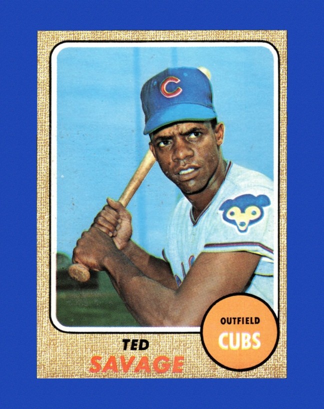 1968 Topps Set-Break #119 Ted Savage NM-MT OR BETTER *GMCARDS*