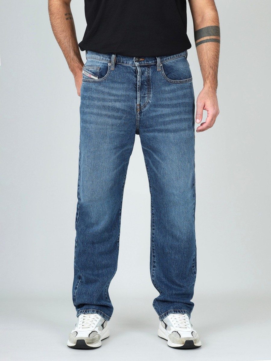 Diesel - Mens Regular Straight Fit Stretch Jeans - 2020 D-VIKER