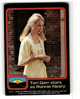 1978 Topps Close Encounters of the Third Kind #26 Teri Garr stars as