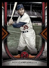 2022 Topps Museum Collection #93 Roy Campanella Brooklyn Dodgers