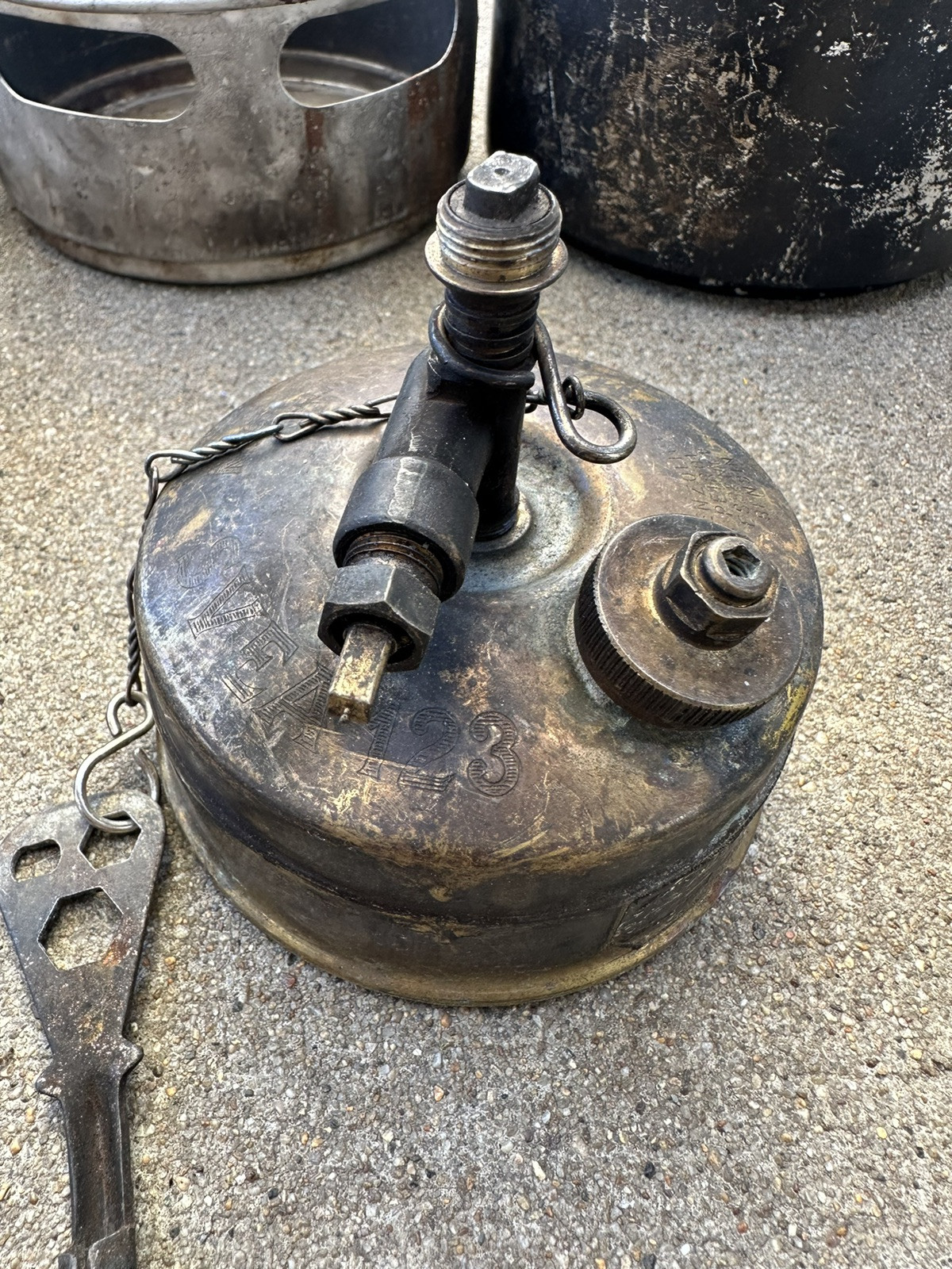 SVEA 123 STOVE Sweden + OPTIMUS 88 Camp Kit COOK SET