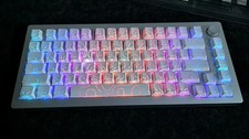 97 Keys PBT Double Shot Keycaps Backlit Cherry Profile MX Mechanical Keyboard