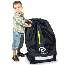 V VOLKGO Car Seat Travel Bag For 1 Count Pack of 1 , Green Carrying Handles
